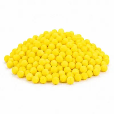 Cukrové perly žluté 5 mm 40 g – SweetArt