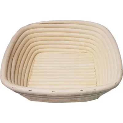 Ošatka na kynutí chleba ratanová 23x23x7,5 cm – I Love Cakes