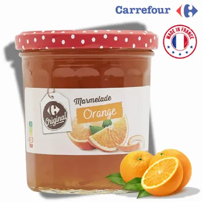 Džem pomerančový se třtinovým cukrem 370 g – Carrefour