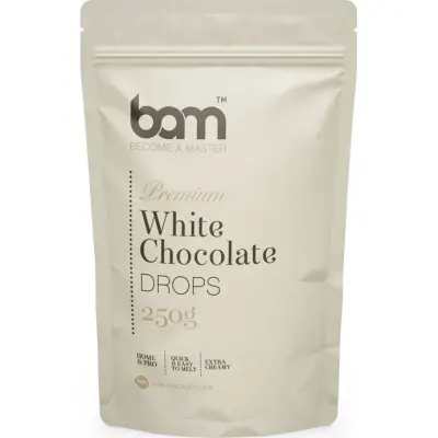 Bílá čokoláda 29,8 % 250 g – BAM