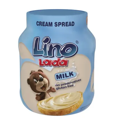 Lino Lada Milk mléčná pomazánka s lískovými oříšky 350 g