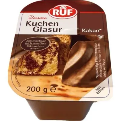 Čokoládová poleva na dorty 200 g – RUF