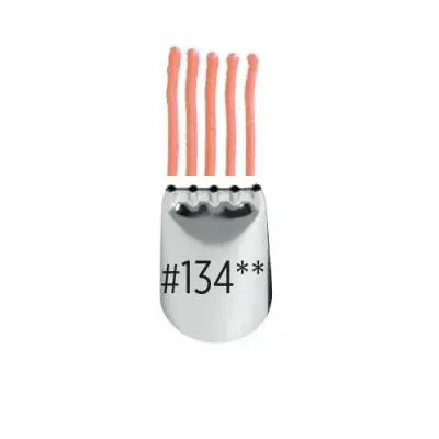 Cukrářská trezírovací špička č. 134, výška 3 cm – Wilton