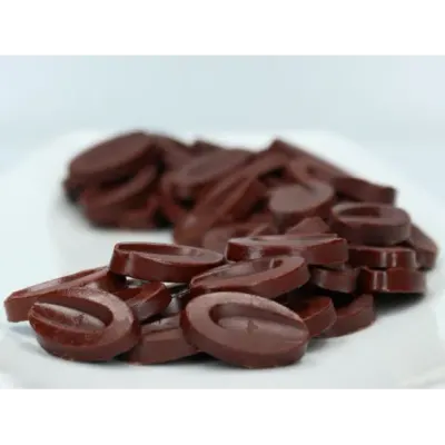 Hořká čokoládová kuvertura Satilia Noire 70 % 1 kg – Valrhona