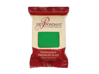 Potahovací hmota PATI PREMIUM elastická zelená 250 g – Cake Masters