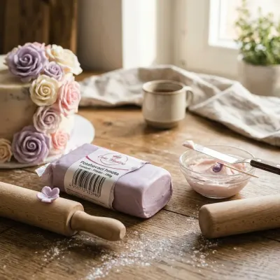 Potahovací hmota Premium Plus šeříková 250 g – Cake Masters