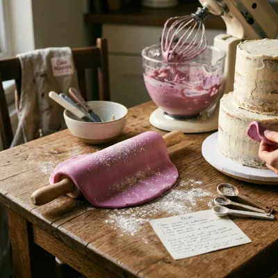 Potahovací hmota Premium Plus purpurová elastická 250 g – Cake Masters