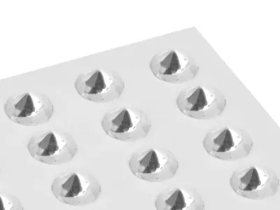 Jedlé želatinové diamanty čiré 1 cm (20 ks) – Cake Masters