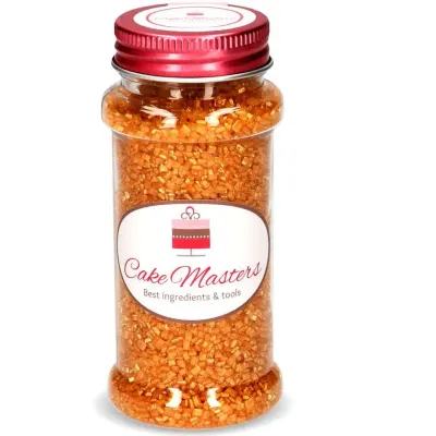 Zlatý cukr na zdobení dortů a cukroví 100 g – Cake Masters