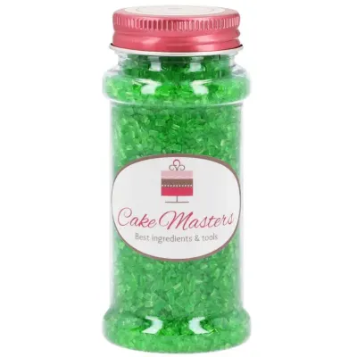 Zelený dekorační cukr 100 g – Cake Masters