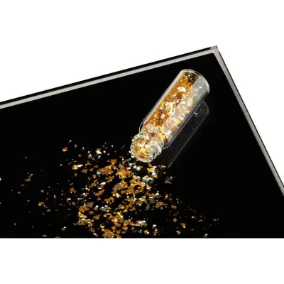 Jedlé stříbro stříbrnooranžové 0,25 g – Cake Masters