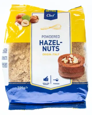 Lísková jádra natur mletá 500 g – METRO Chef