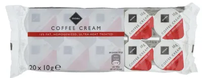 Smetana do kávy 10 % 20 × 10 g – RIOBA