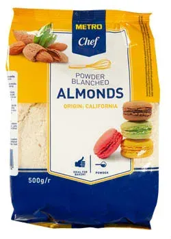 Mandle blanšírované mleté 500 g – METRO Chef
