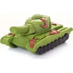 Cukrová figurka tank 8 cm – I love Cakes