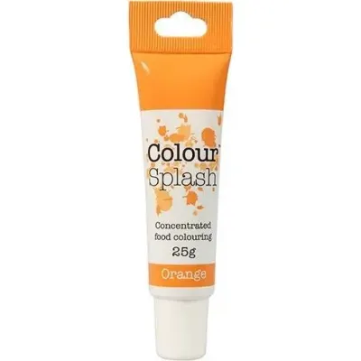 Gelová barva oranžová 25 g – Colour Splash