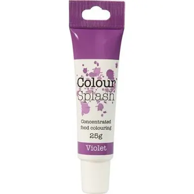 Gelová barva fialová 25 g – Colour Splash