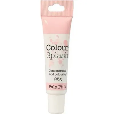 Gelová barva světle růžová 25 g – Colour Splash