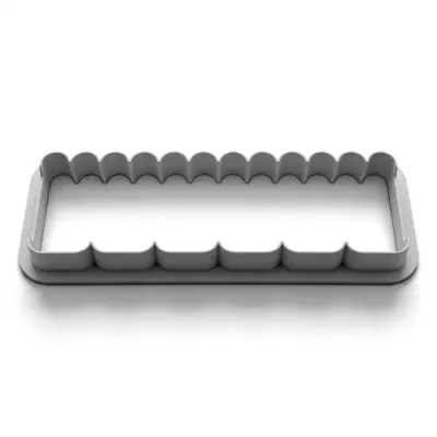 Vypichovač na marcipán Anglická krajka 14,5 × 6 cm – PME
