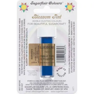 Jedlá prachová barva blueberry 7 ml – Sugarflair