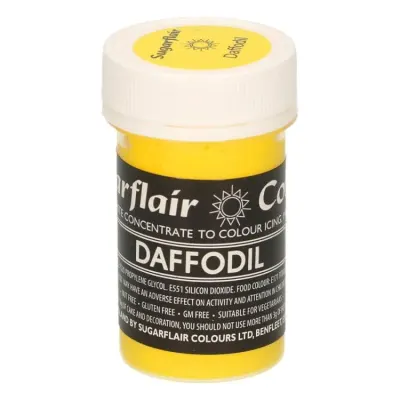 Pastelová gelová barva Daffodil 25 g – Sugarflair