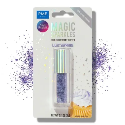 Jedlé glitry Lilac Sapphire 3 g – PME