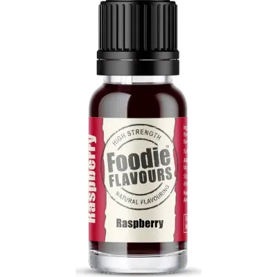 Přírodní koncentrované aroma malina 15ml – Foodie Flavours