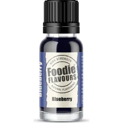 Přírodní koncentrované aroma borůvka 15 ml – Foodie Flavours