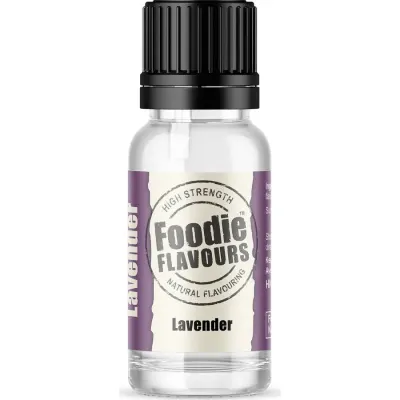 Přírodní koncentrované aroma Levandule 15 ml – Foodie Flavours