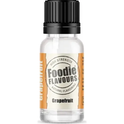 Přírodní koncentrované aroma grapefruit 15 ml – Foodie Flavours