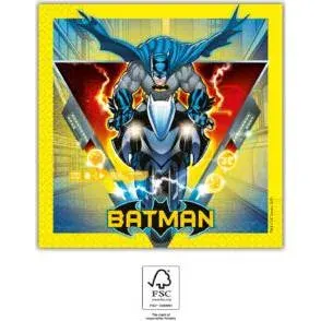 Papírové ubrousky Batman 33 × 33 cm, 20 ks – Procos