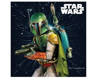 Ubrousky Star Wars 33 × 33 cm (20 ks)