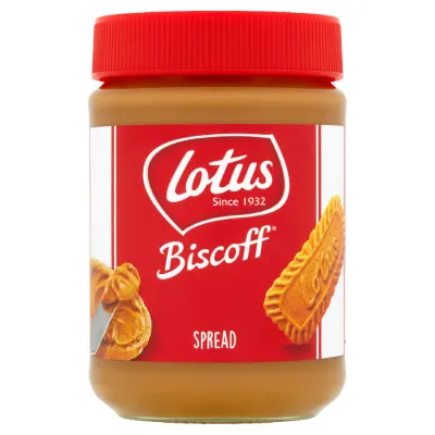 Lotus Biscoff pomazánka ze sušenek jemná Creamy 400 g – Lotus Bakeries