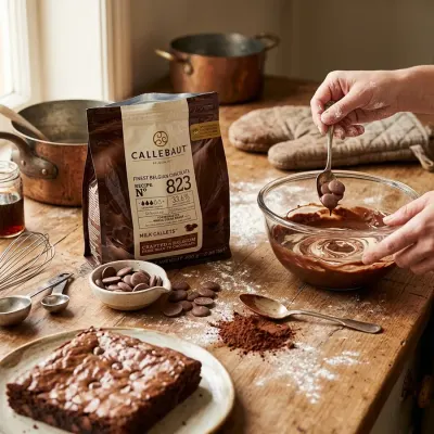Mléčná čokoláda 823 33,6% v peckách 400 g – Callebaut
