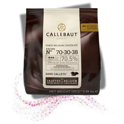 Pravá hořká čokoláda 70,5% 400 g – Callebaut