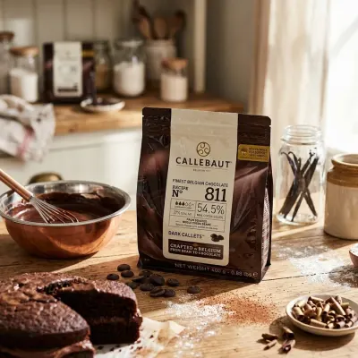 Pravá hořká čokoláda 54,5% No: 811 400 g – Callebaut