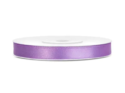 Fialová stuha 6 mm × 25 m – PartyDeco