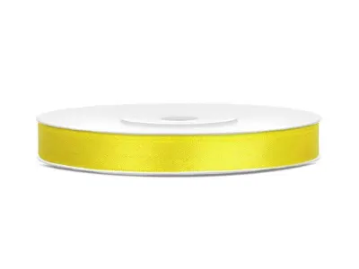 Žlutá stuha 6 mm × 25 m – PartyDeco