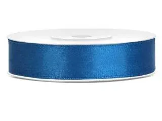 Modrá dekorační stuha 12 mm × 25 m – PartyDeco