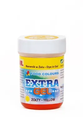Gelová barva extra žlutá Extra Yellow 35 g – Food Colours