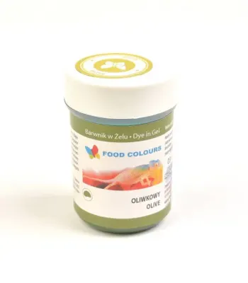 Gelová potravinářská barva olivová 35 g – Food Colours