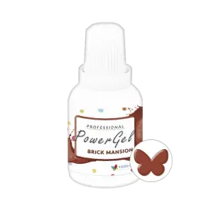 Gelová barva PowerGel Brick Mansion 20 g – Food Colours