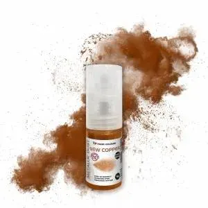 Třpytky v rozprašovači New Copper Metallic Dust 5 g – Food Colours