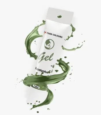 Gelová barva Eucalyptus v tubě 30 g – Food Colours