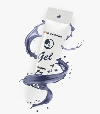 Gelová barva tuba Denim Blue 30 g – Food Colours