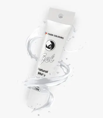 Gelová barva Natural White 30 g – Food Colours
