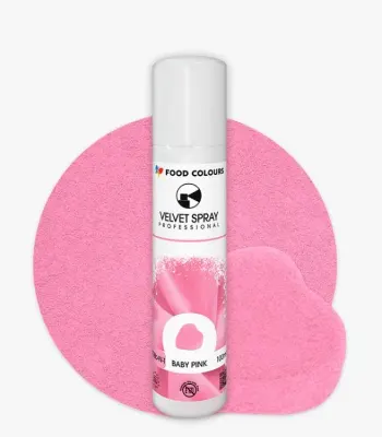 Sametový sprej Baby Pink 100 ml – Food Colours