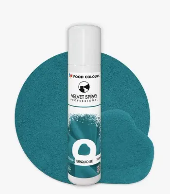 Sametový sprej Turquoise 100 ml – Food Colours