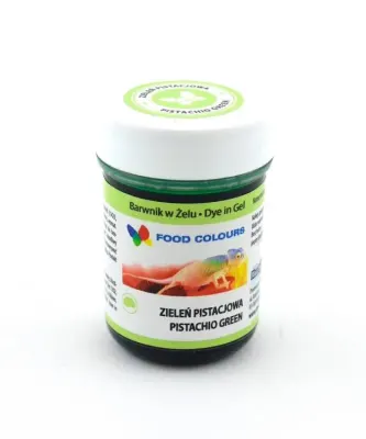 Gelová barva pistáciově zelená 35 g – Food Colours