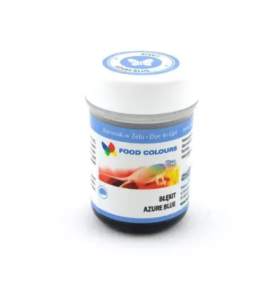 Gelová barva azurově modrá Azure Blue 35 g – Food Colours